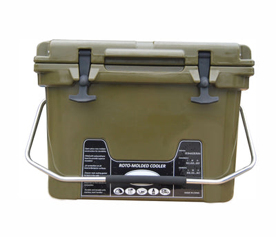 BKC RC291 Multi-Day Camping and Fisherman's Cooler - Army - Brooklyn Kayak Company