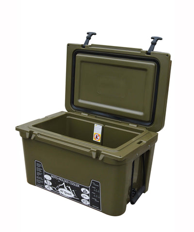 BKC RC291 Multi-Day Camping and Fisherman's Cooler - Army - Brooklyn Kayak Company