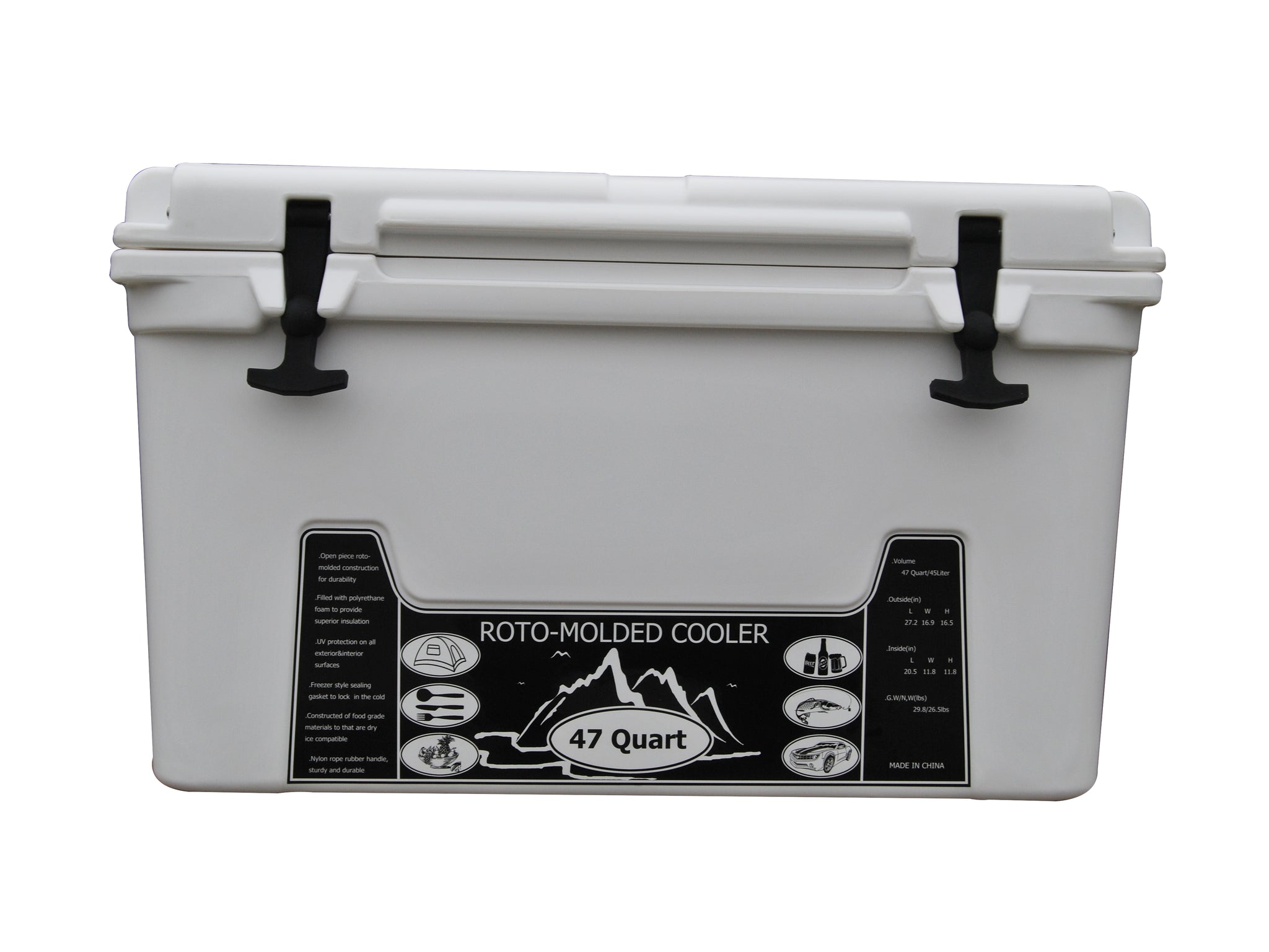 BrüTank 35-Quart Rolling Cooler | Denim