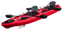 Load image into Gallery viewer, BKC PK14 Tandem Fishing Kayak with Trolling Motor - Brooklyn Kayak Company
