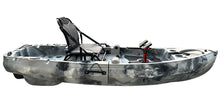 Load image into Gallery viewer, BKC FPK 8-foot Single Foldable Kayak w/ Pedal Drive, grey camo - Brooklyn Kayak Company
