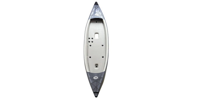 BKC IN13 Single Inflatable Kayak, grey - Brooklyn Kayak Company