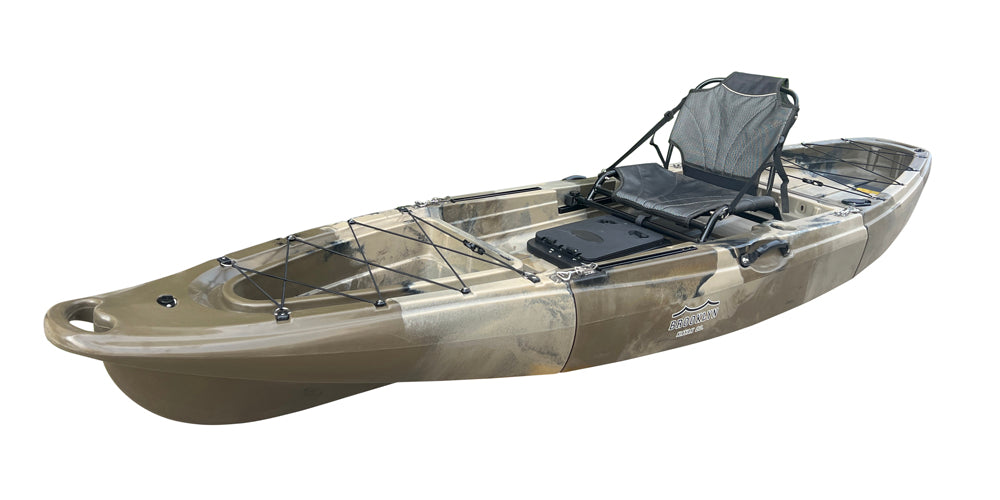 BKC MPK12 Modular Kayak, green camo - Brooklyn Kayak Company