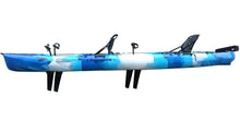 Load image into Gallery viewer, BKC MPT13 3-Piece Modular Pedal Tandem Kayak – Paddles &amp; Seats Included
