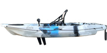 Load image into Gallery viewer, BKC PK10 Pedal Fishing Kayak, grey camo - Brooklyn Kayak Company

