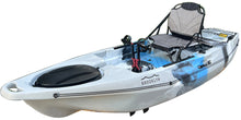 Load image into Gallery viewer, BKC PK10 Pedal Fishing Kayak, grey camo - Brooklyn Kayak Company
