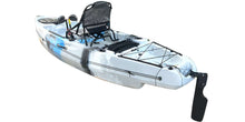 Load image into Gallery viewer, BKC PK10 Pedal Fishing Kayak, grey camo - Brooklyn Kayak Company
