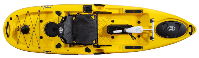 BKC PK11 Single Kayak with Trolling Motor - Brooklyn Kayak Company