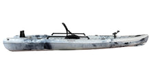 Load image into Gallery viewer, BKC SK12 Solo 12-foot Single Fishing Skiff Boat, grey camo - Brooklyn Kayak Company
