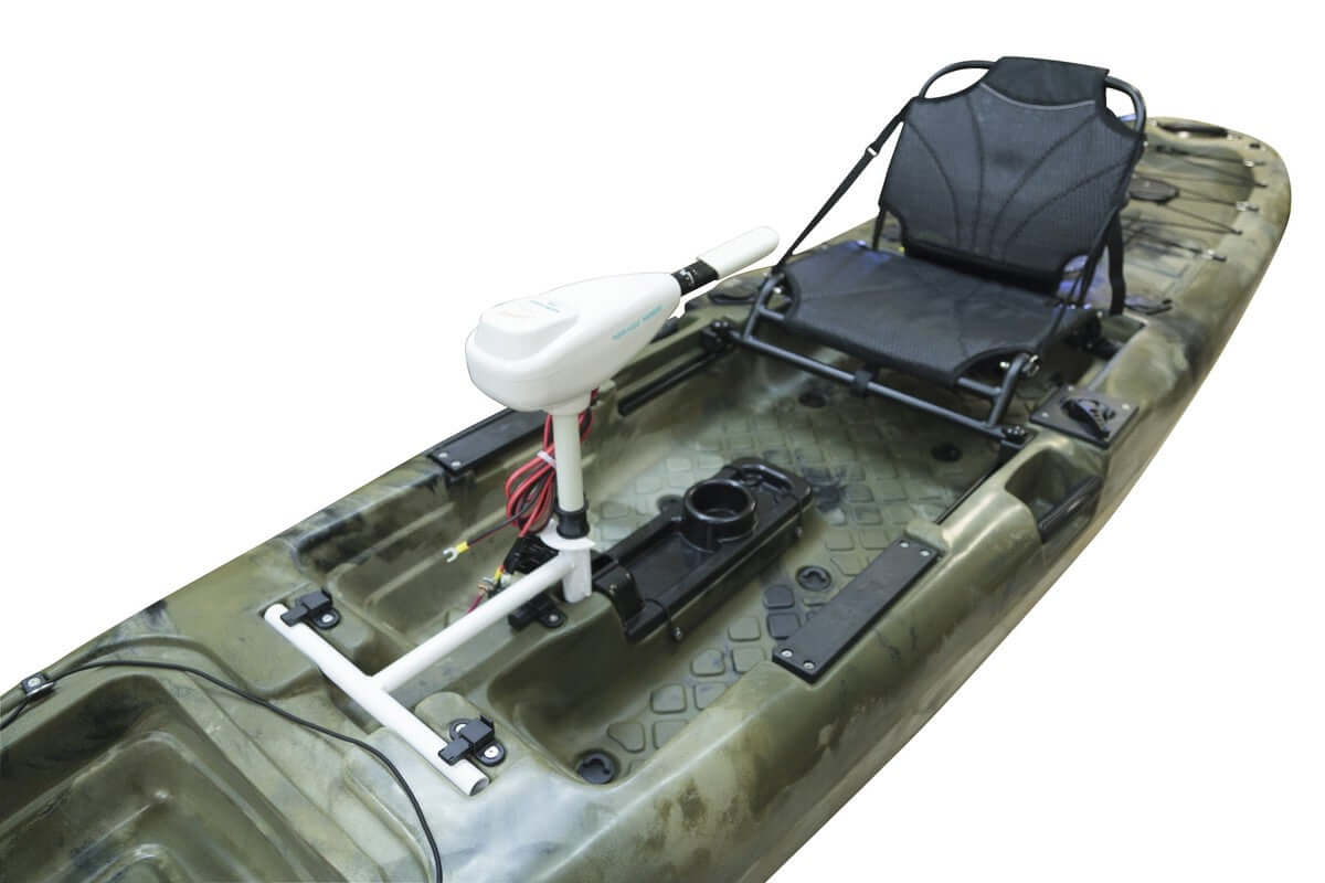Brooklyn Kayak Company Tracker Trolling Motor by Neralls-36-Pound Thrust Trolling Motor Works with PK11, PK12,PK13, and PK14 Kayaks